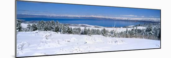 Snow above Bear Lake in the Wasatch-Cache National Forest, Utah, USA-Scott T. Smith-Mounted Photographic Print