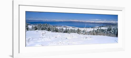 Snow above Bear Lake in the Wasatch-Cache National Forest, Utah, USA-Scott T. Smith-Framed Photographic Print