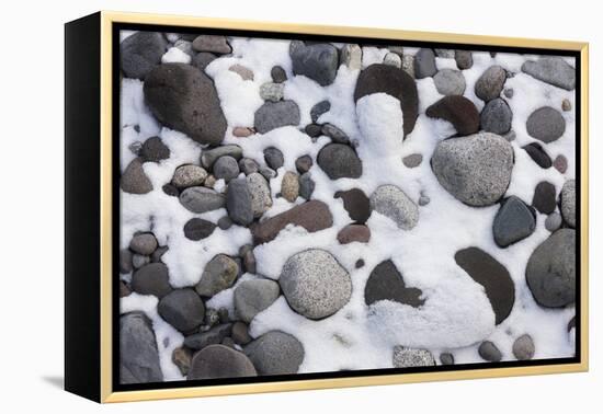 Snow and Rocks, Mt Rainier National Park, Washington, USA-Art Wolfe-Framed Premier Image Canvas