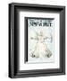 Snow Angel - The New Yorker Cover, December 23, 2013-Barry Blitt-Framed Premium Giclee Print