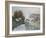 Snow at Argenteuil. Neige a Argenteuil. 1874-Claude Monet-Framed Giclee Print