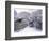 Snow at Bow Bridge in Central Park-Alan Schein-Framed Photographic Print