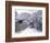 Snow at Bow Bridge in Central Park-Alan Schein-Framed Photographic Print