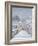 Snow at Louveciennes, 1878-Alfred Sisley-Framed Premium Giclee Print