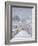 Snow at Louveciennes, 1878-Alfred Sisley-Framed Giclee Print