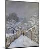 Snow at Louveciennes, France, c.1878-Alfred Sisley-Mounted Art Print