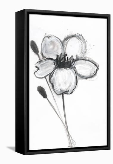 Snow Blossom 1-Filippo Ioco-Framed Stretched Canvas