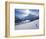 Snow-Boarder on Piste at Lech Near St. Anton Am Arlberg in Winter Snow, Austrian Alps-null-Framed Photographic Print