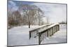 Snow Bridge, Farmington Hills, Michigan ‘09-Monte Nagler-Mounted Photographic Print