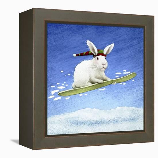 Snow Bunny-Will Bullas-Framed Premier Image Canvas