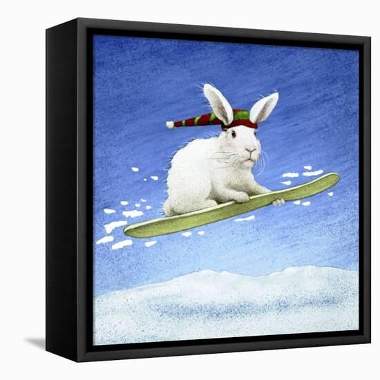 Snow Bunny-Will Bullas-Framed Premier Image Canvas