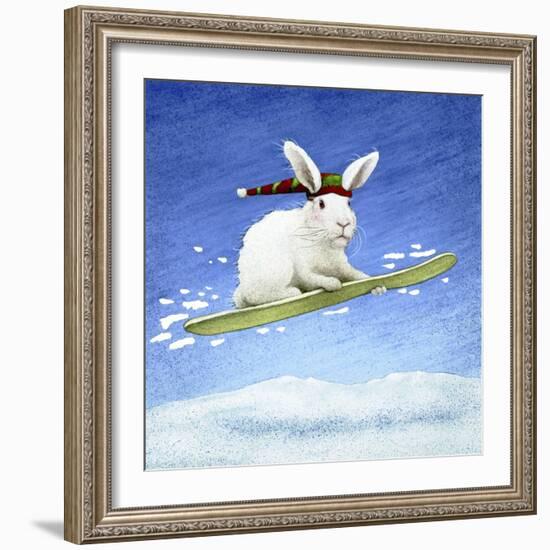 Snow Bunny-Will Bullas-Framed Giclee Print