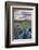 Snow Capped Ingleborough from Limestone Pavements on Twistleton Scar, Yorkshire Dales National Park-Adam Burton-Framed Photographic Print