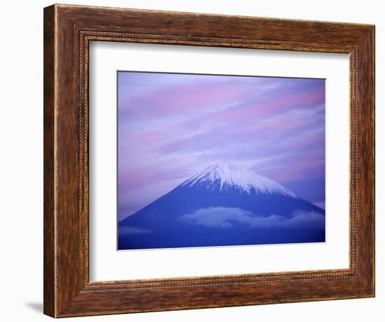 Snow-capped Mount Fuji at Sunset-Karen Kasmauski-Framed Photographic Print