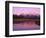 Snow-Capped Mountains at Daybreak-Terry Eggers-Framed Photographic Print