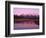 Snow-Capped Mountains at Daybreak-Terry Eggers-Framed Photographic Print