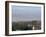 Snow Capped Mountains of the Anti-Lebanon Range Behind the Roman Archaeological Site, Lebanon-Christian Kober-Framed Photographic Print