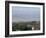 Snow Capped Mountains of the Anti-Lebanon Range Behind the Roman Archaeological Site, Lebanon-Christian Kober-Framed Photographic Print