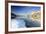 Snow Capped Mountains Reflected in Steiropollen Lake at Sunrise-Roberto Moiola-Framed Photographic Print