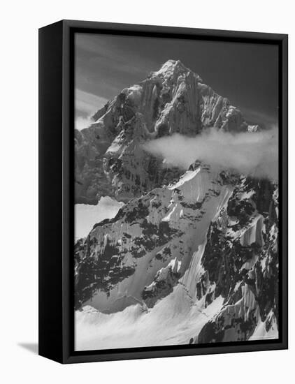 Snow Capped Mountains-Nat Farbman-Framed Premier Image Canvas