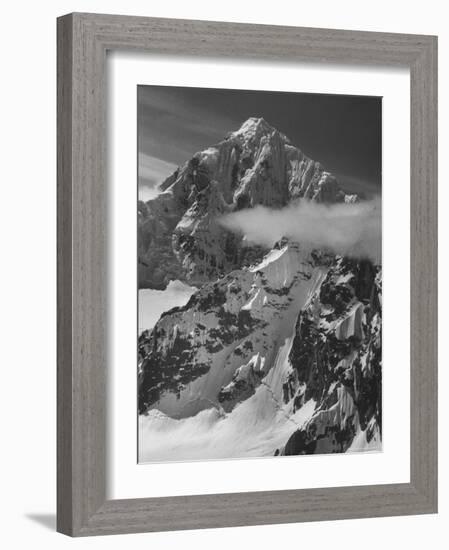 Snow Capped Mountains-Nat Farbman-Framed Photographic Print