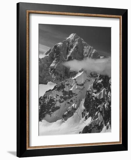 Snow Capped Mountains-Nat Farbman-Framed Photographic Print