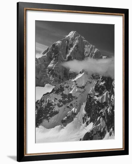 Snow Capped Mountains-Nat Farbman-Framed Photographic Print