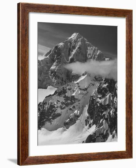 Snow Capped Mountains-Nat Farbman-Framed Photographic Print