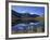 Snow-Capped Red Mountain Reflected in Crystal Lake with Fall Colors, Near Ouray, Colorado-James Hager-Framed Photographic Print