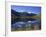 Snow-Capped Red Mountain Reflected in Crystal Lake with Fall Colors, Near Ouray, Colorado-James Hager-Framed Photographic Print