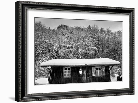 Snow Chalet-Craig Howarth-Framed Photographic Print