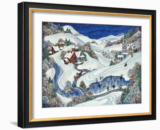 Snow Country-Bill Bell-Framed Giclee Print