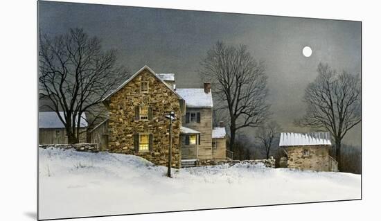 Snow Cover-Ray Hendershot-Mounted Art Print