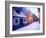 Snow Covered 16th Century Cottages of Golden Lane in Winter Twilight, Hradcany, Czech Republic-Richard Nebesky-Framed Photographic Print