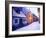 Snow Covered 16th Century Cottages of Golden Lane in Winter Twilight, Hradcany, Czech Republic-Richard Nebesky-Framed Photographic Print