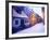 Snow Covered 16th Century Cottages of Golden Lane in Winter Twilight, Hradcany, Czech Republic-Richard Nebesky-Framed Photographic Print