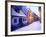 Snow Covered 16th Century Cottages of Golden Lane in Winter Twilight, Hradcany, Czech Republic-Richard Nebesky-Framed Photographic Print