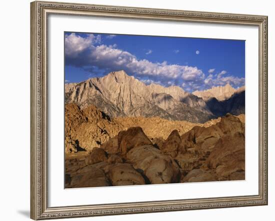 Snow-Covered Alabama Hills, California, USA-Dennis Flaherty-Framed Photographic Print