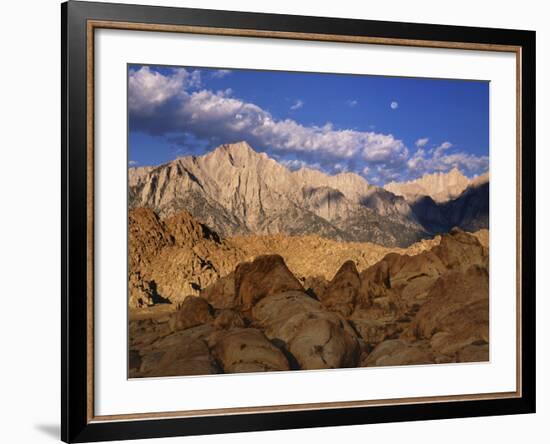 Snow-Covered Alabama Hills, California, USA-Dennis Flaherty-Framed Photographic Print