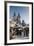 Snow-Covered Christmas Market and Tyn Church, Old Town Square, Prague, Czech Republic, Europe-Richard Nebesky-Framed Photographic Print