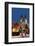 Snow-Covered Christmas Market and Tyn Church, Old Town Square, Prague, Czech Republic, Europe-Richard Nebesky-Framed Photographic Print