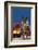 Snow-Covered Christmas Market and Tyn Church, Old Town Square, Prague, Czech Republic, Europe-Richard Nebesky-Framed Photographic Print