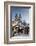 Snow-Covered Christmas Market and Tyn Church, Old Town Square, Prague, Czech Republic, Europe-Richard Nebesky-Framed Photographic Print