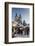 Snow-Covered Christmas Market and Tyn Church, Old Town Square, Prague, Czech Republic, Europe-Richard Nebesky-Framed Photographic Print