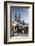 Snow-Covered Christmas Market and Tyn Church, Old Town Square, Prague, Czech Republic, Europe-Richard Nebesky-Framed Photographic Print