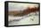 Snow Covered Fields with Sheep-Joseph Farquharson-Framed Premier Image Canvas