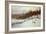 Snow Covered Fields with Sheep-Joseph Farquharson-Framed Giclee Print