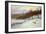 Snow Covered Fields with Sheep-Joseph Farquharson-Framed Giclee Print