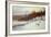 Snow Covered Fields with Sheep-Joseph Farquharson-Framed Giclee Print