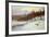 Snow Covered Fields with Sheep-Joseph Farquharson-Framed Giclee Print